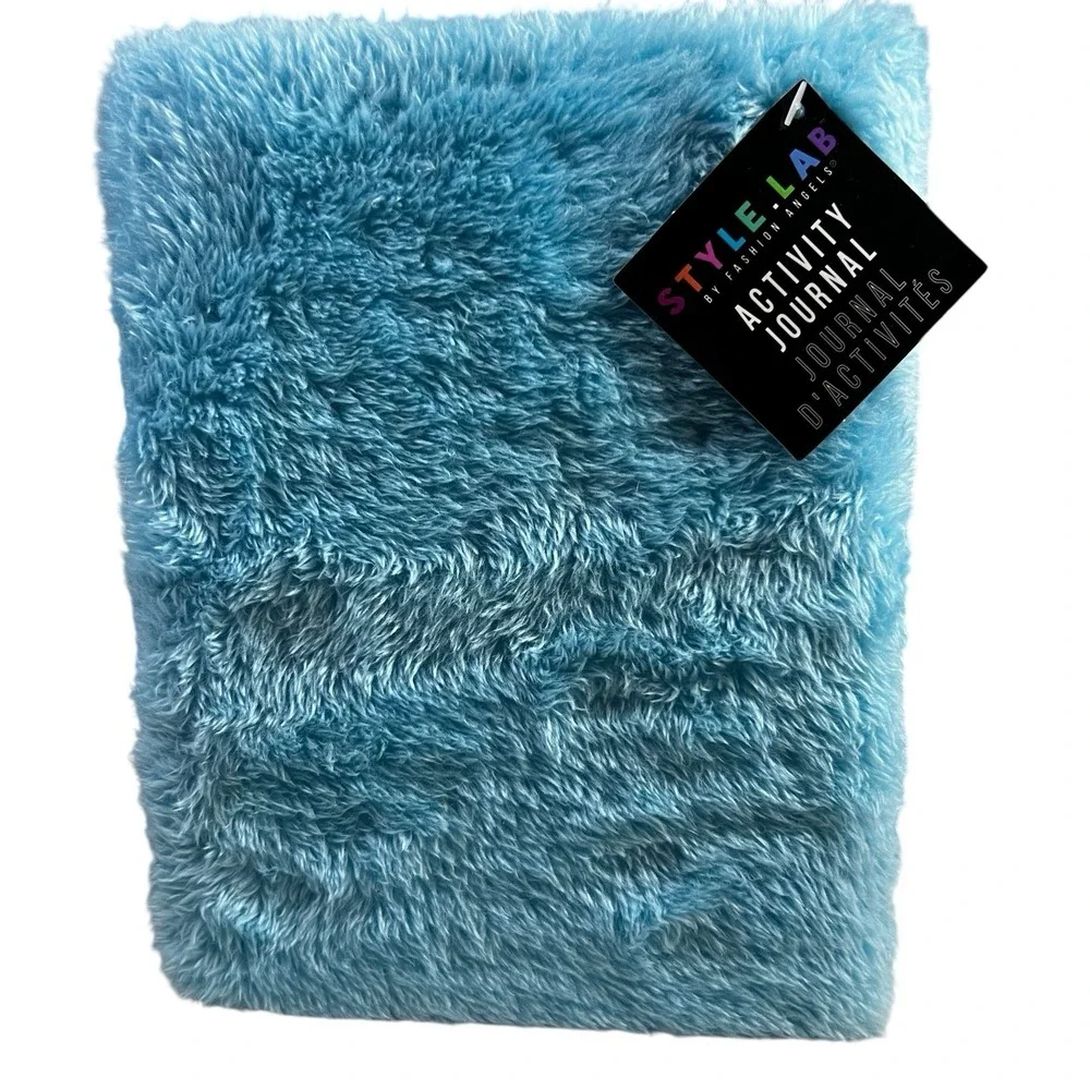 Furry Blue Llama Journal Notebook‎ Kids Gratitude Activity Diary